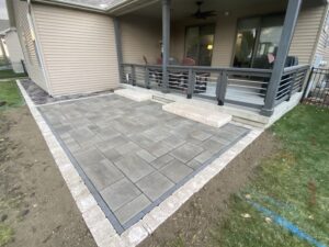 Krueger Lawn and Landscaping specializes in designing and constructing personalized outdoor patios.