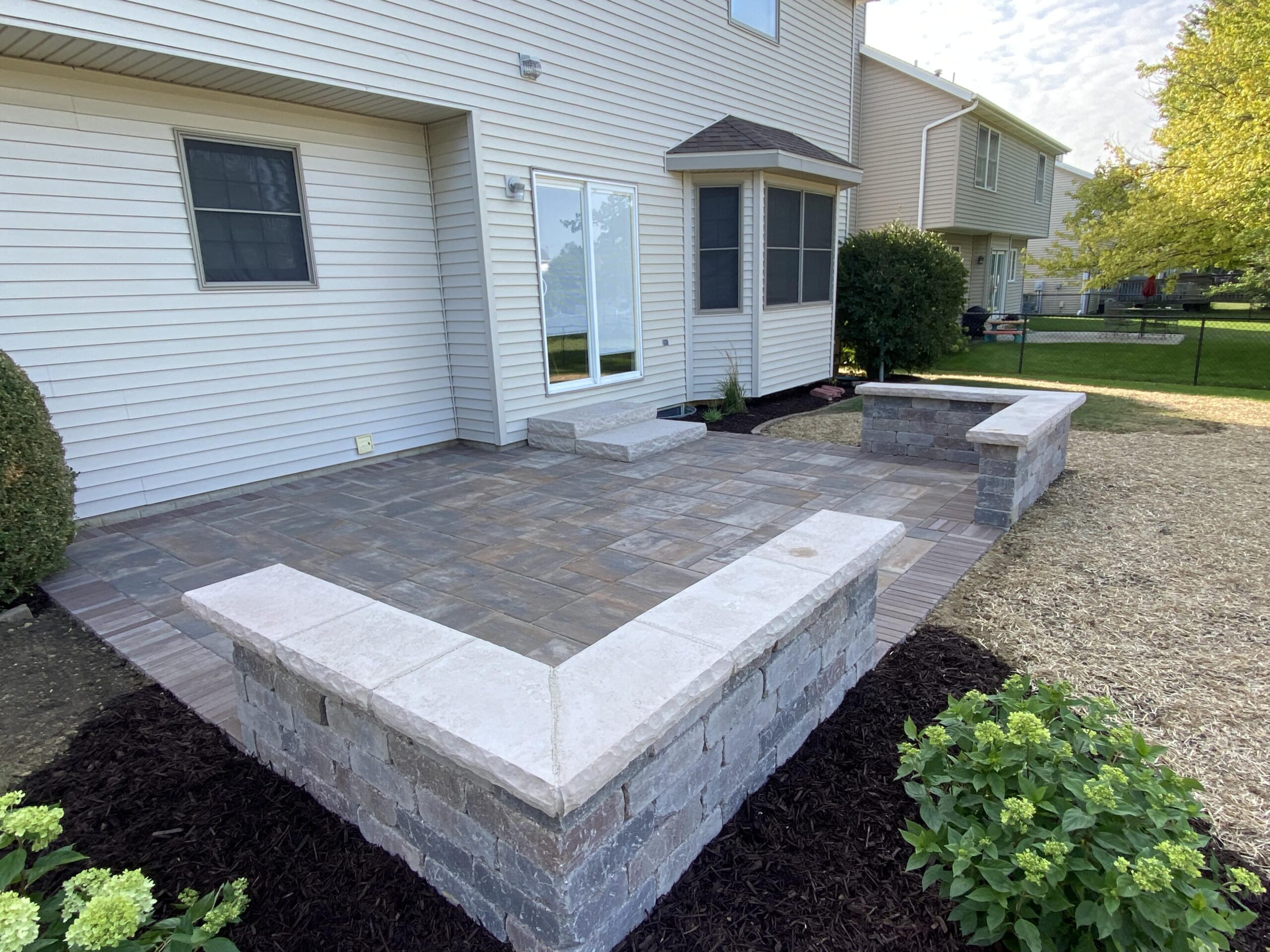 Krueger Lawn and Landscaping: Crafting Beautiful Paver Patios for Bloomington, IL.